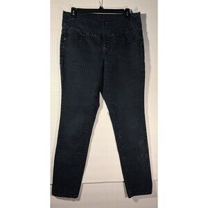 Jag Jeans Women’s 10  Dark Wash Blue Skinny Slim Pull-On Denim Jeans